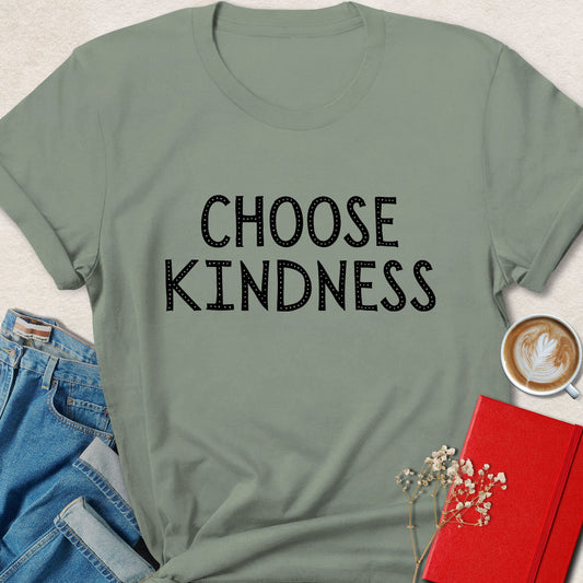 Choose Kindness Typography T-Shirt