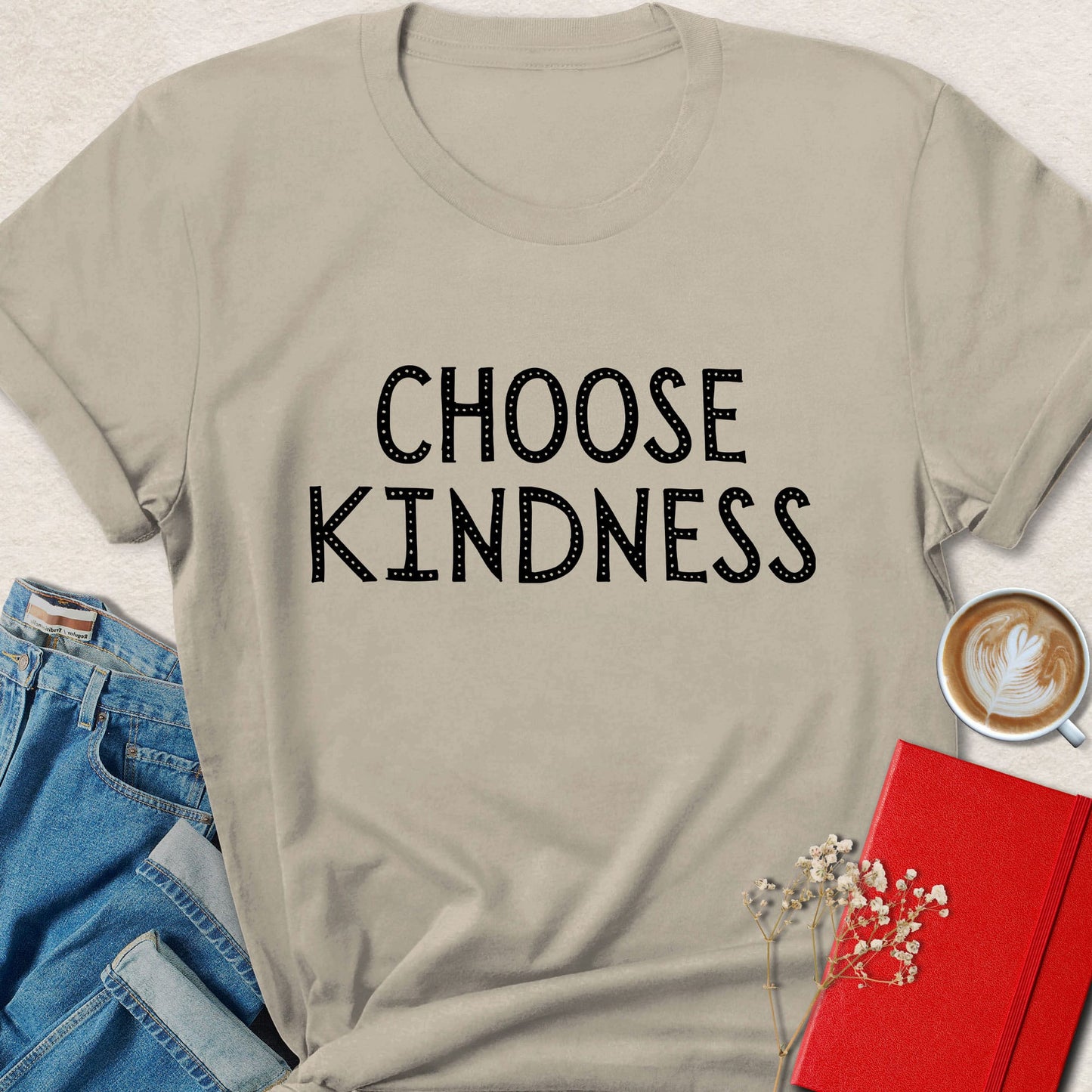 Choose Kindness Typography T-Shirt