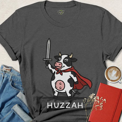 Funny Vegan Warrior Cow T-Shirt – Animal Rights Graphic Tee – Shop Now