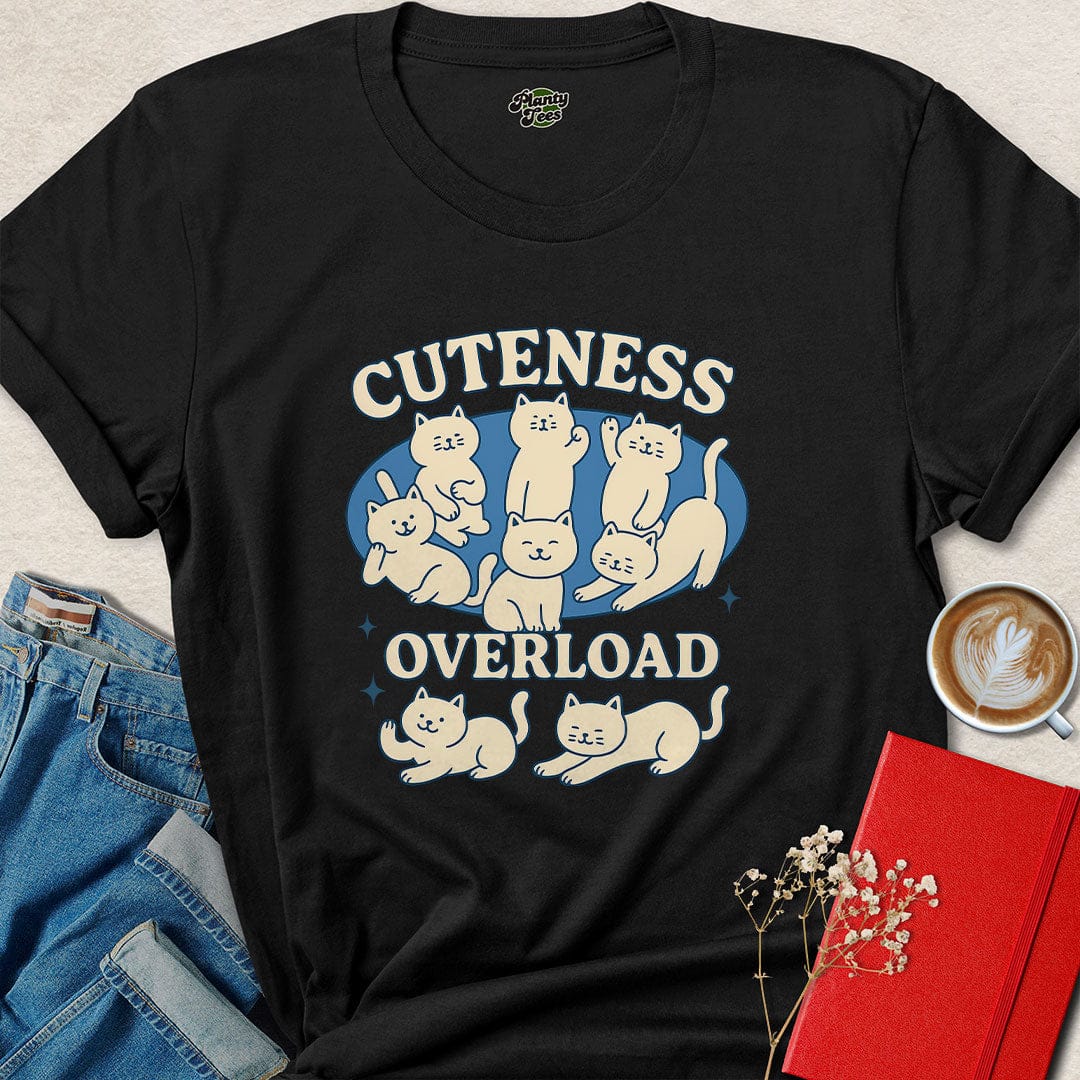 Cuteness Overload Cat Shirt – Funny Gift for Cat Lovers & Animal Fans | Shop Now