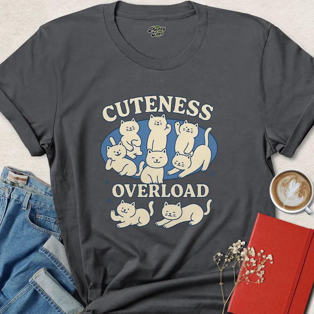 Cuteness Overload Cat Shirt – Funny Gift for Cat Lovers & Animal Fans | Shop Now