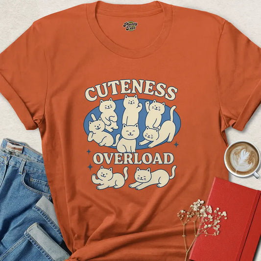 Cuteness Overload Cat Shirt – Funny Gift for Cat Lovers & Animal Fans | Shop Now