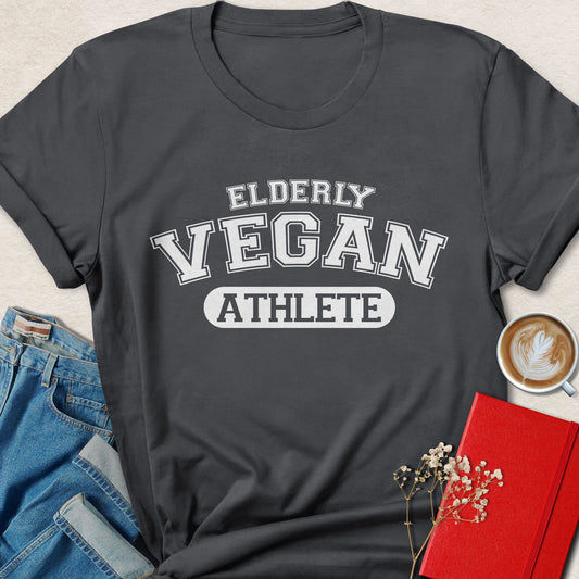 Elderly Vegan Athlete T-Shirt