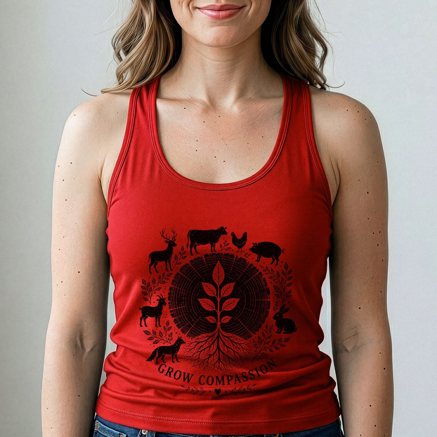 Grow Compassion Vegan Tank Top