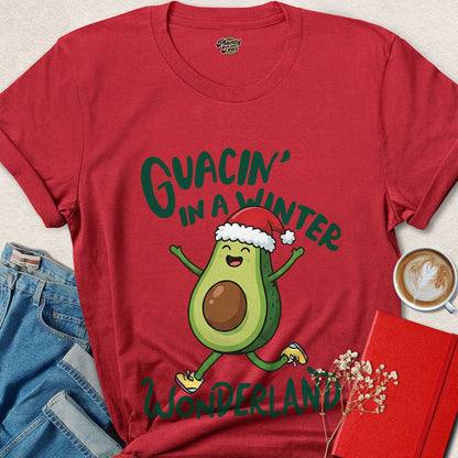 Funny Vegan Avocado Christmas Shirt – Holiday Pun Tee – Grab Yours Now