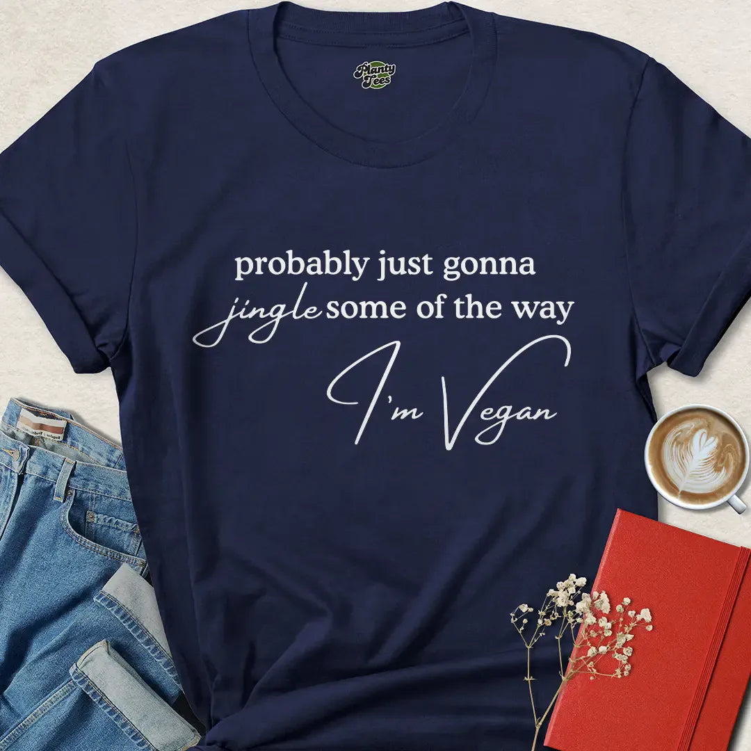 Vegan Holiday Shirt – Funny Christmas Quote Tee – Shop Ethical Festive Style