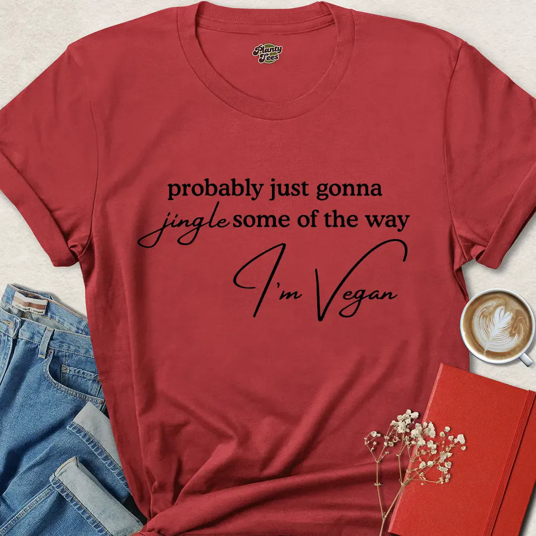 Vegan Holiday Shirt – Funny Christmas Quote Tee – Shop Ethical Festive Style