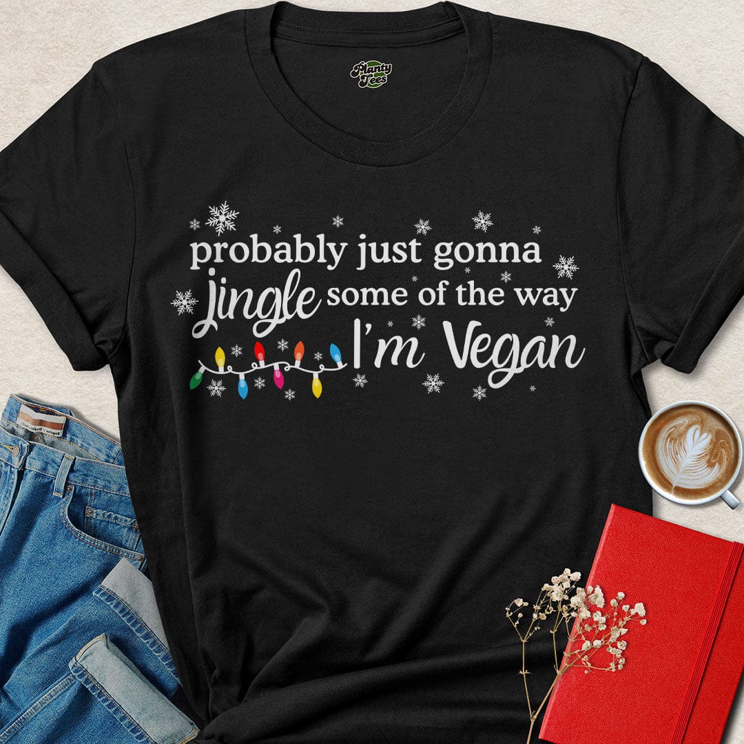 Funny Vegan Christmas Shirt – Holiday Plant-Based Tee for Animal Lovers | Shop Now