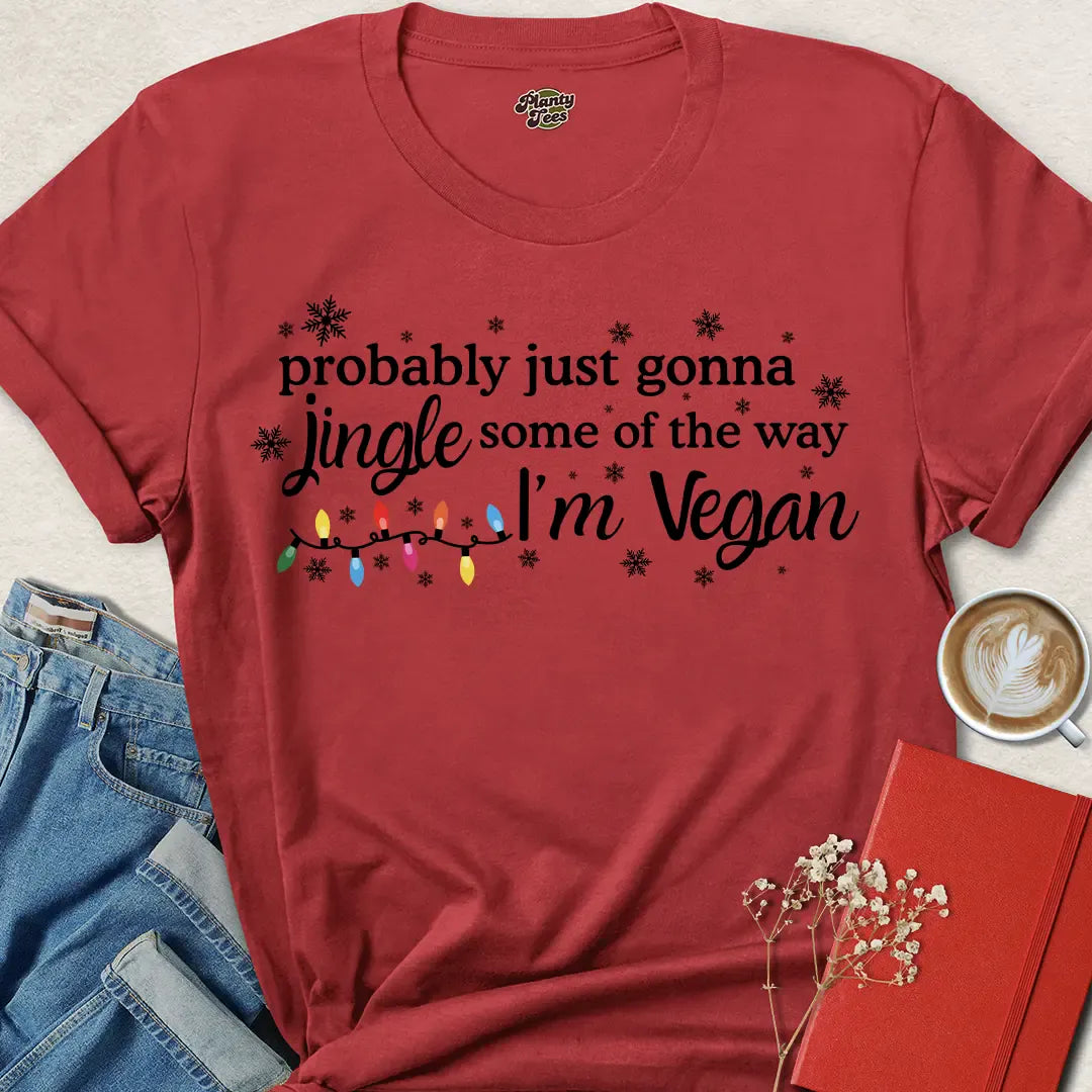 Funny Vegan Christmas Shirt – Holiday Plant-Based Tee for Animal Lovers | Shop Now
