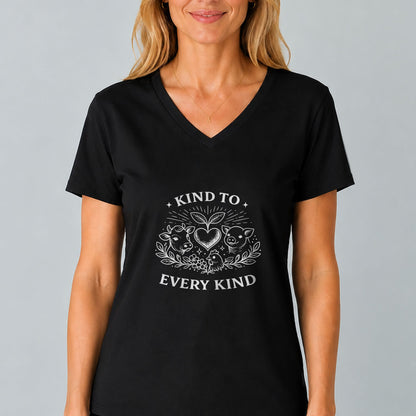 Kind To Every Kind V-Neck T-Shirt