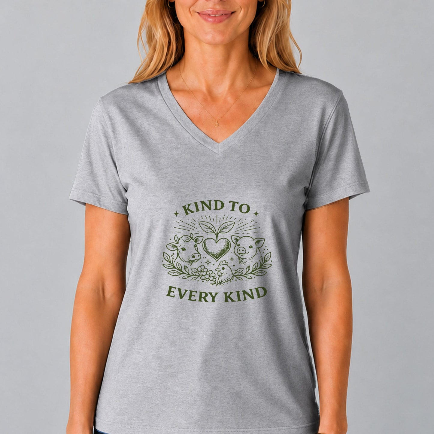 Kind To Every Kind V-Neck T-Shirt