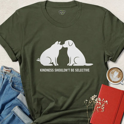 Animal Rights Kindness Tee – Compassionate Vegan Shirt for Ethical Living