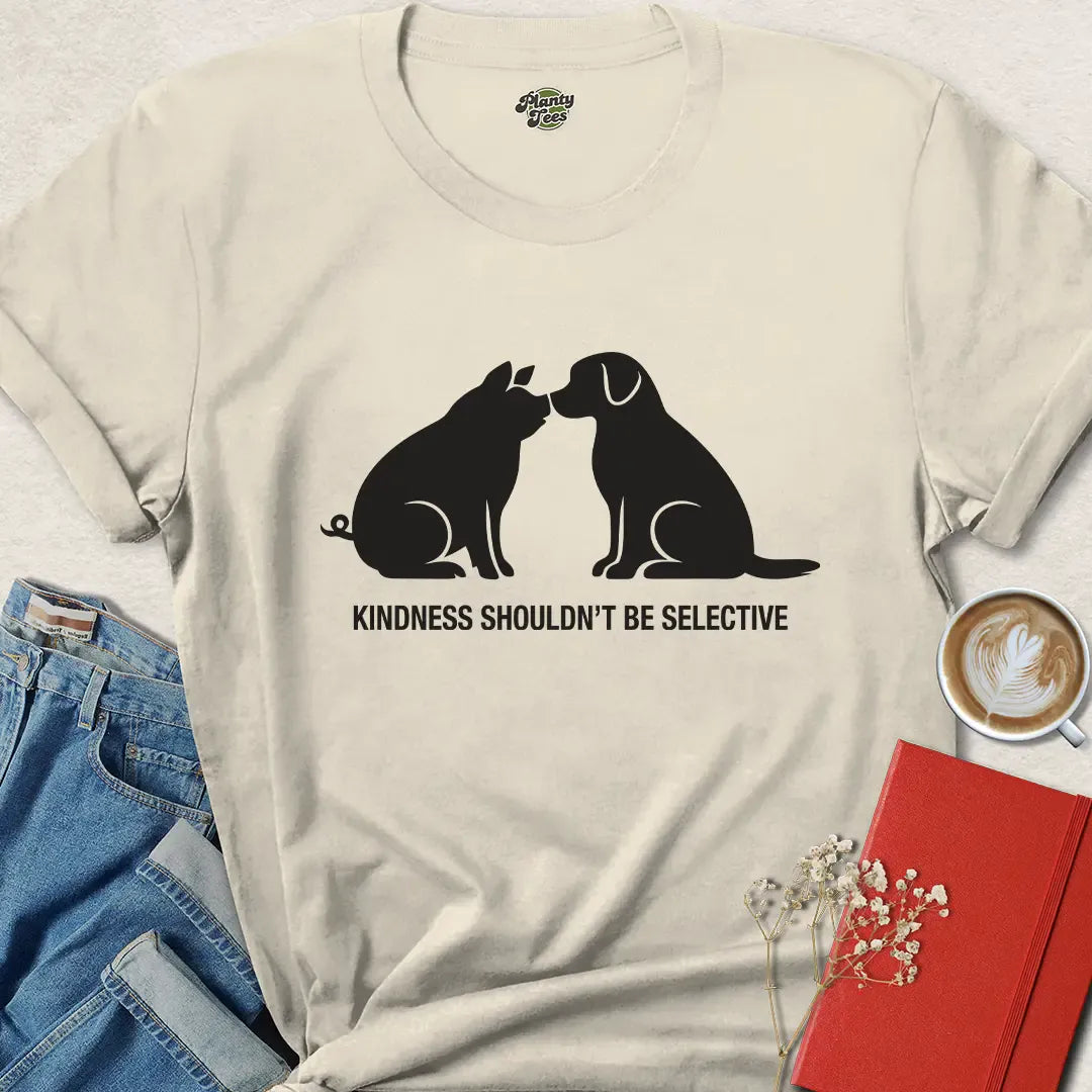 Animal Rights Kindness Tee – Compassionate Vegan Shirt for Ethical Living