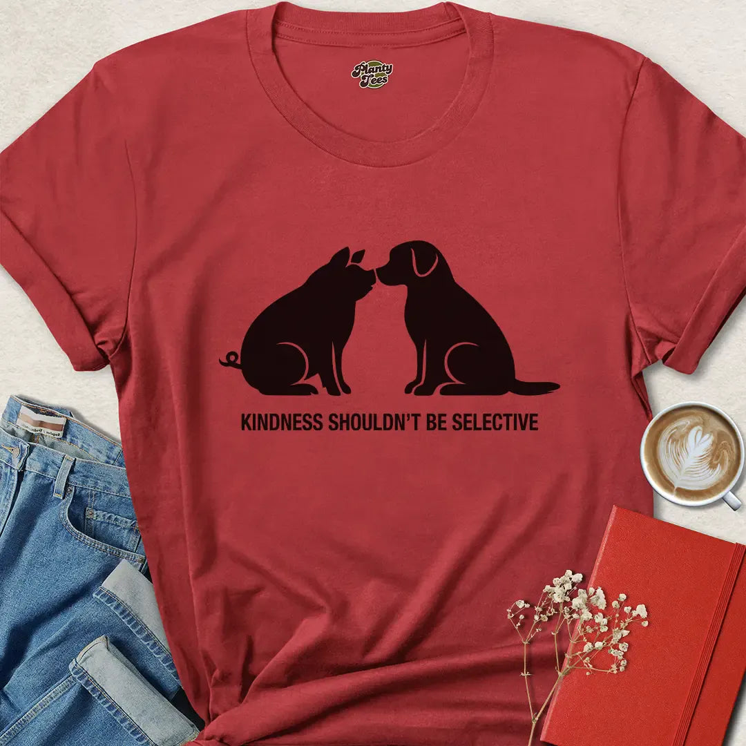 Animal Rights Kindness Tee – Compassionate Vegan Shirt for Ethical Living