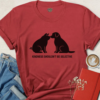 Animal Rights Kindness Tee – Compassionate Vegan Shirt for Ethical Living