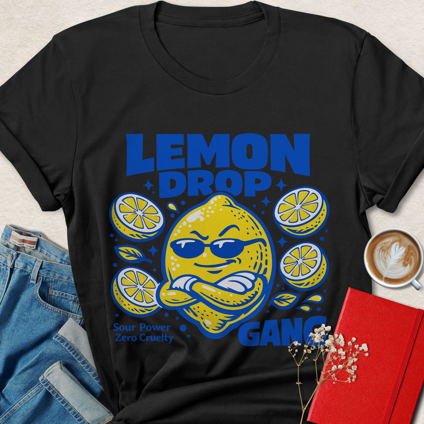 Lemon Drop Gang Vegan Shirt