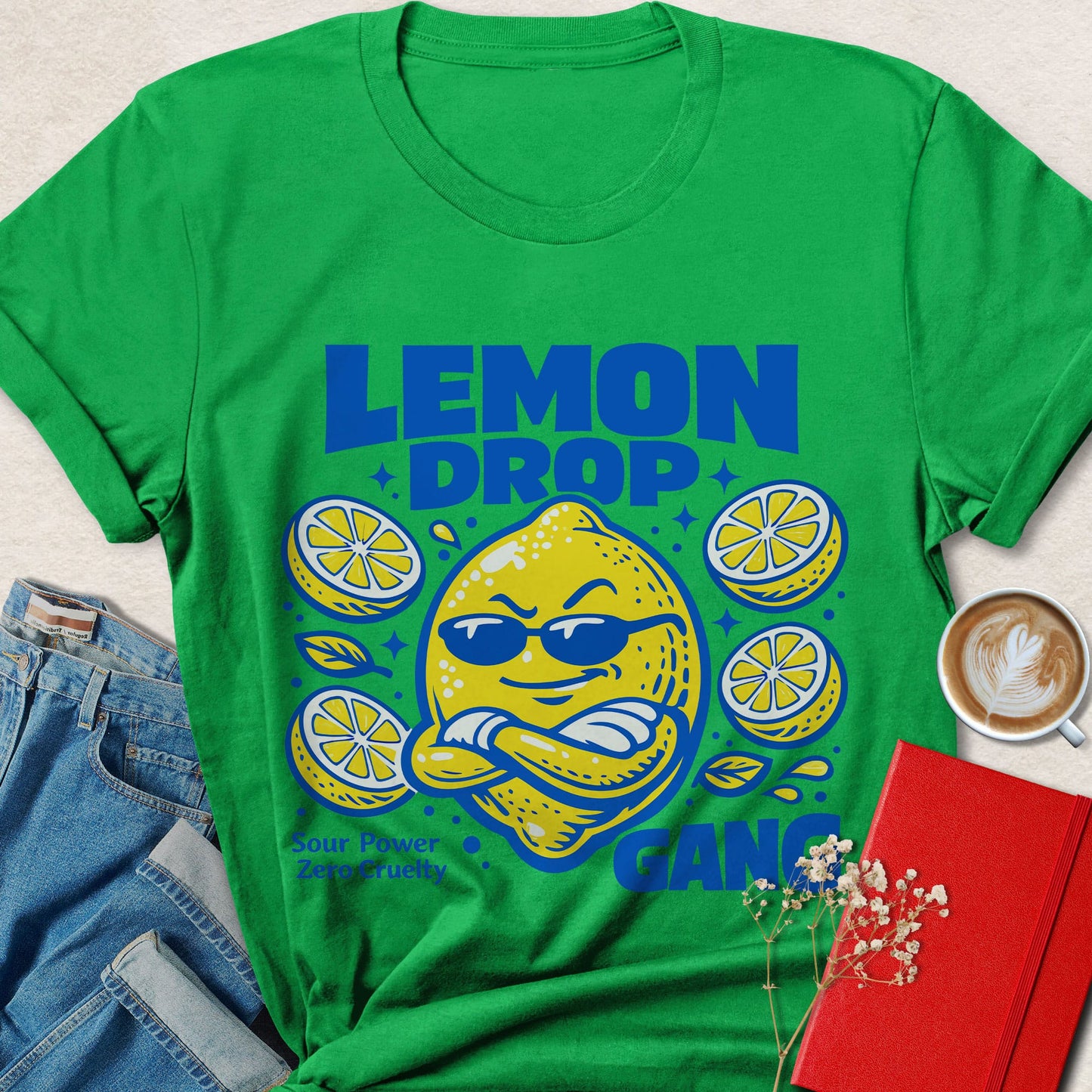 Lemon Drop Gang Vegan Shirt