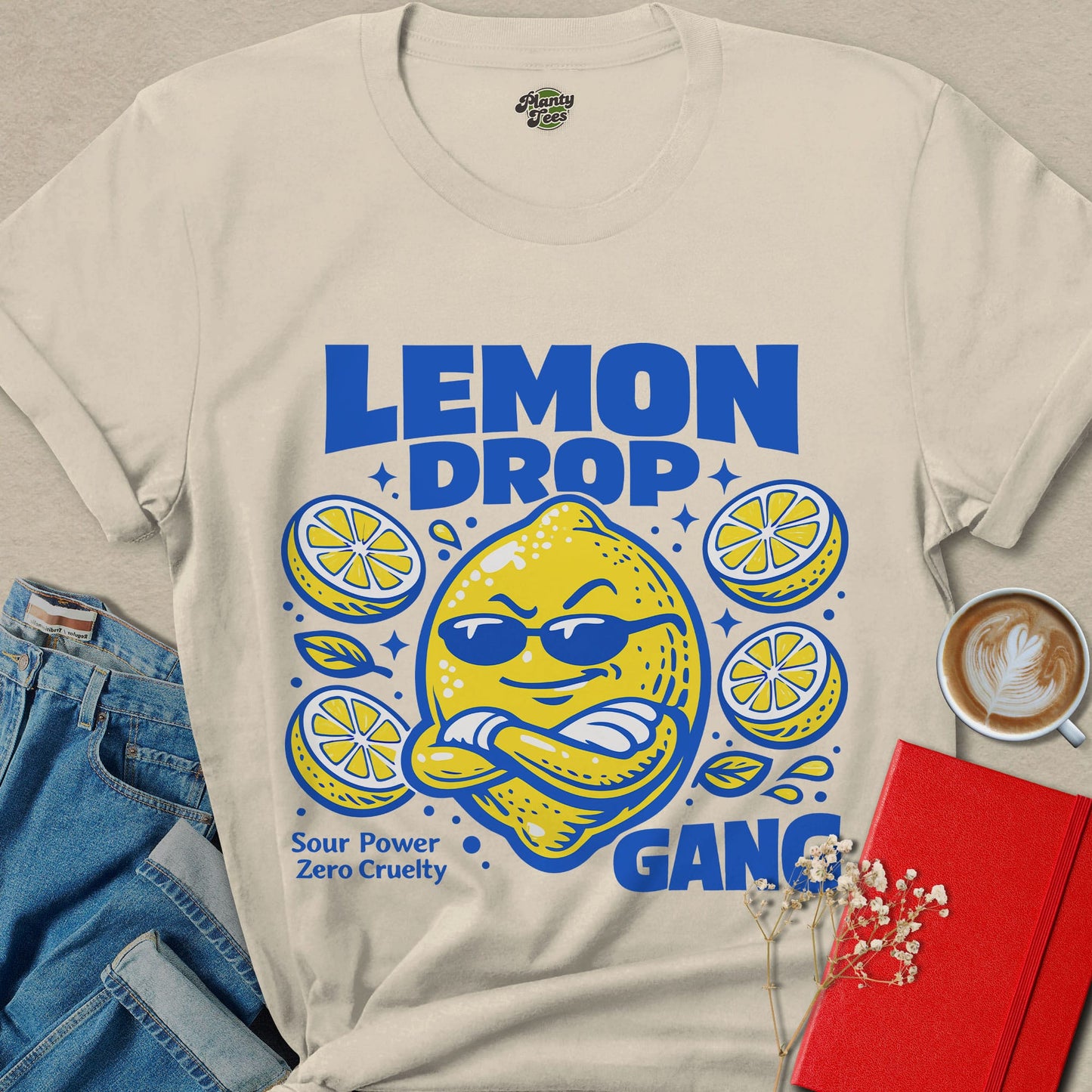 Lemon Drop Gang Vegan Shirt