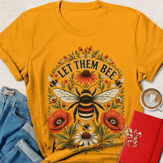 Let Them Bee Floral T-Shirt