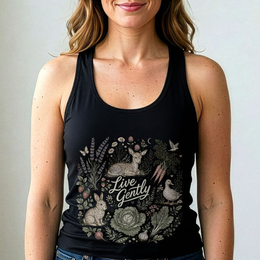 Live Gently Vegan Tank Top