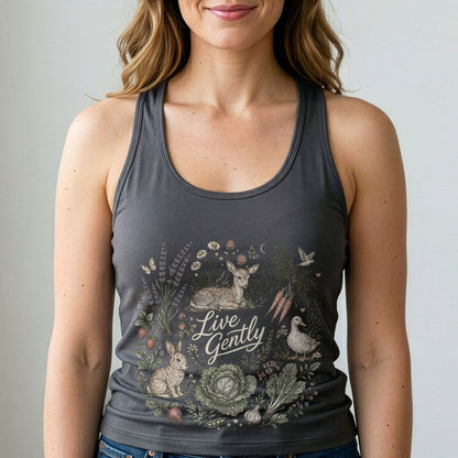 Live Gently Vegan Tank Top