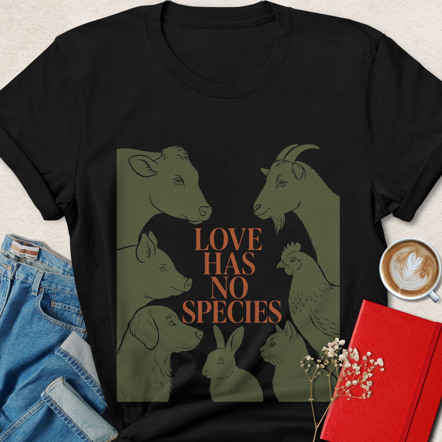 Love Has No Species T-Shirt
