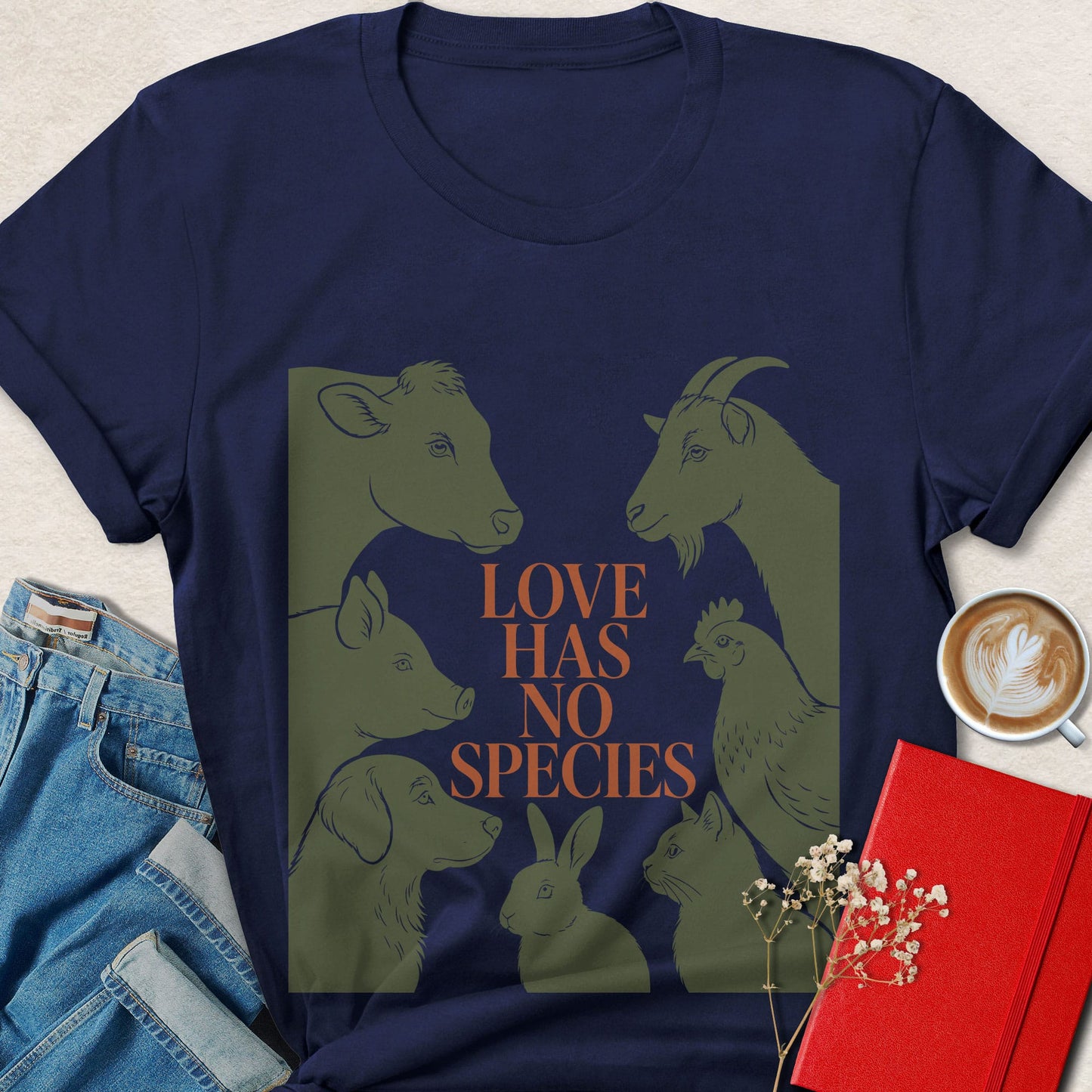 Love Has No Species T-Shirt