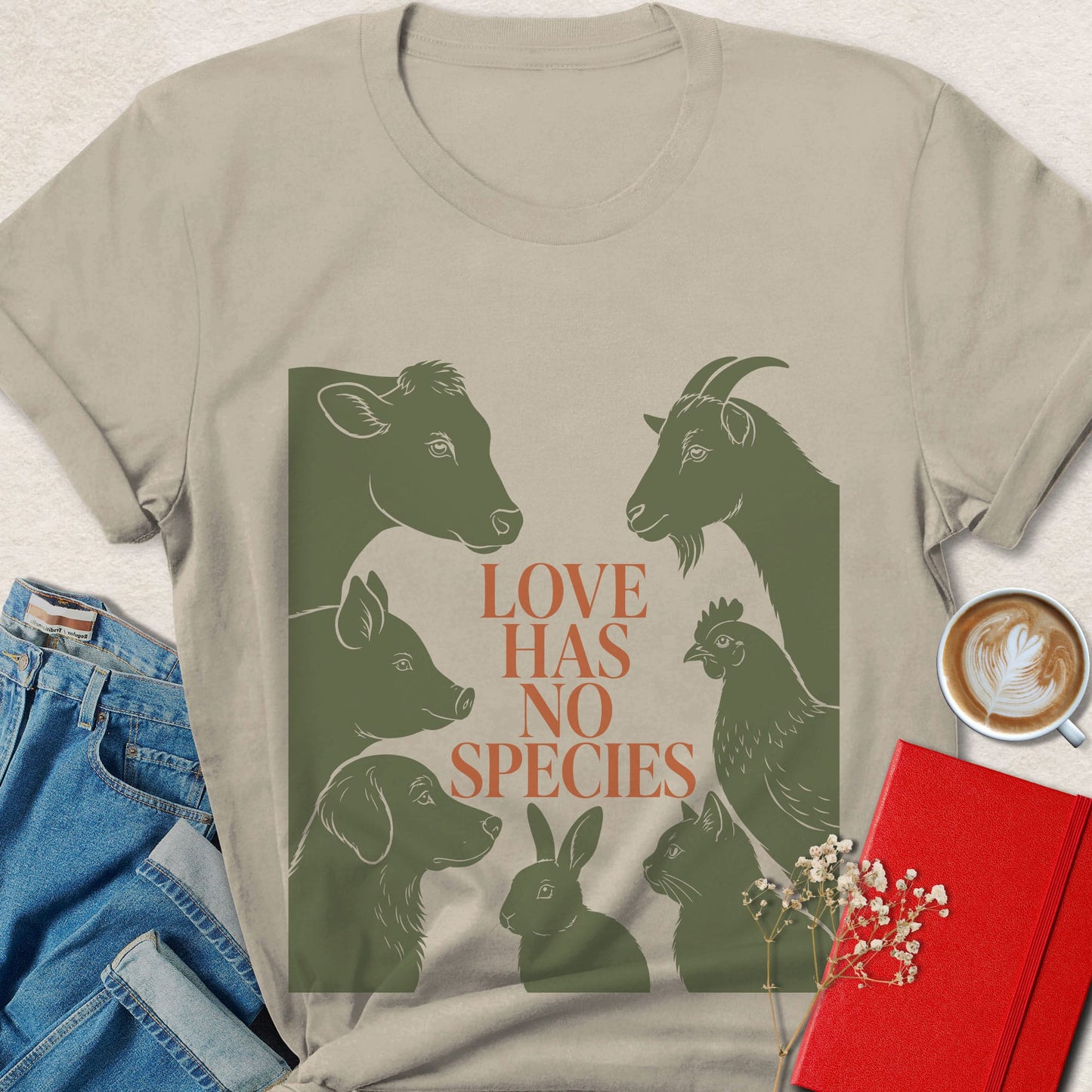 Love Has No Species T-Shirt