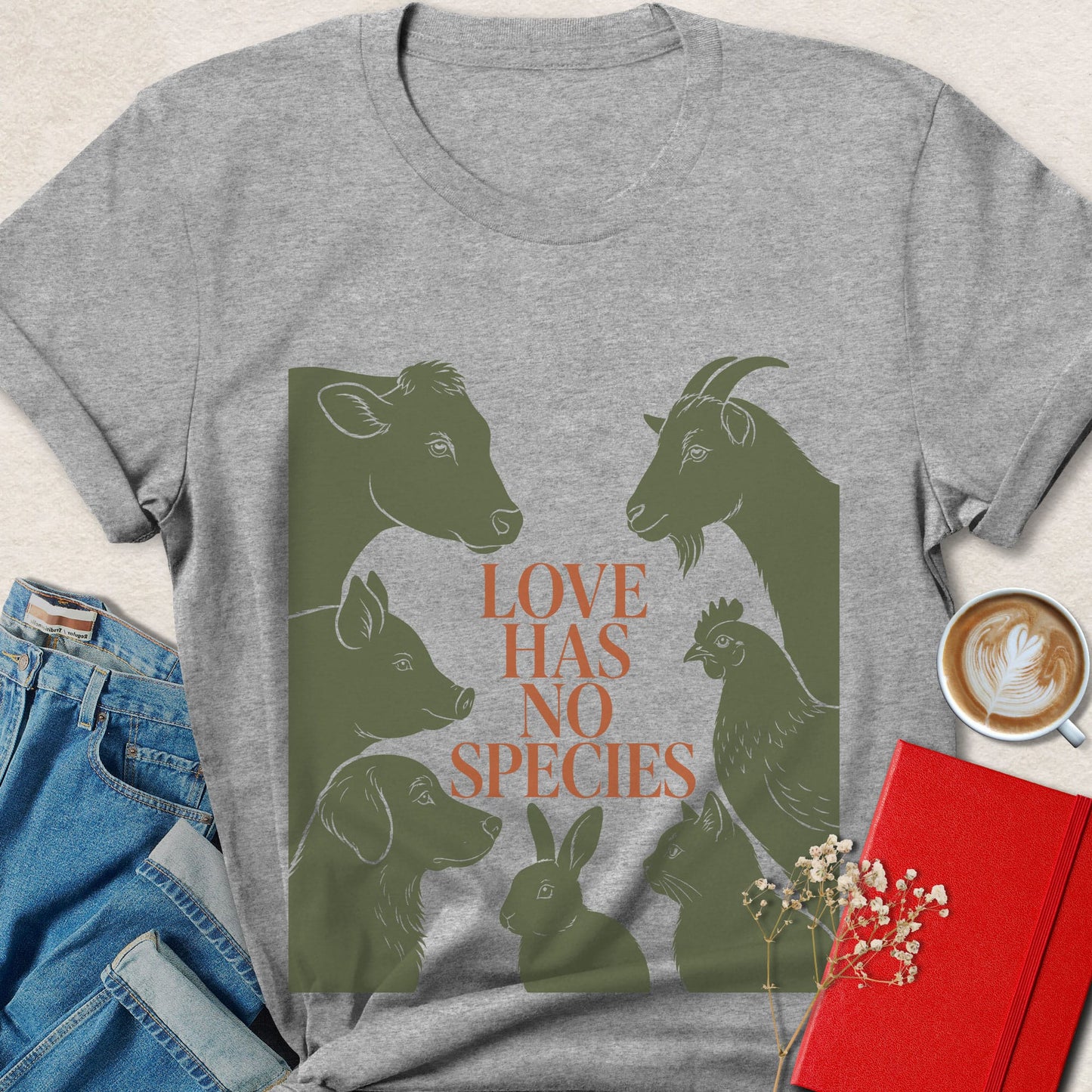 Love Has No Species T-Shirt