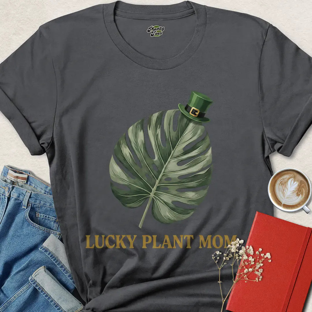 Lucky Plant Mom Shirt | Cute St. Patrick’s Day Tee for Plant Lovers – Shop Eco Style Now