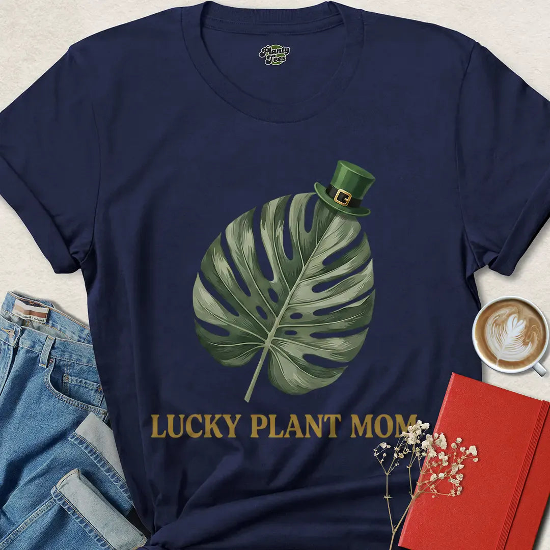 Lucky Plant Mom Shirt | Cute St. Patrick’s Day Tee for Plant Lovers – Shop Eco Style Now
