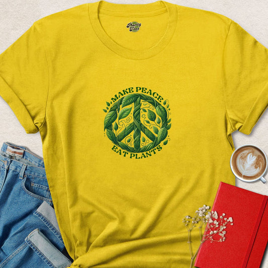 Make Peace Eat Plants T-Shirt