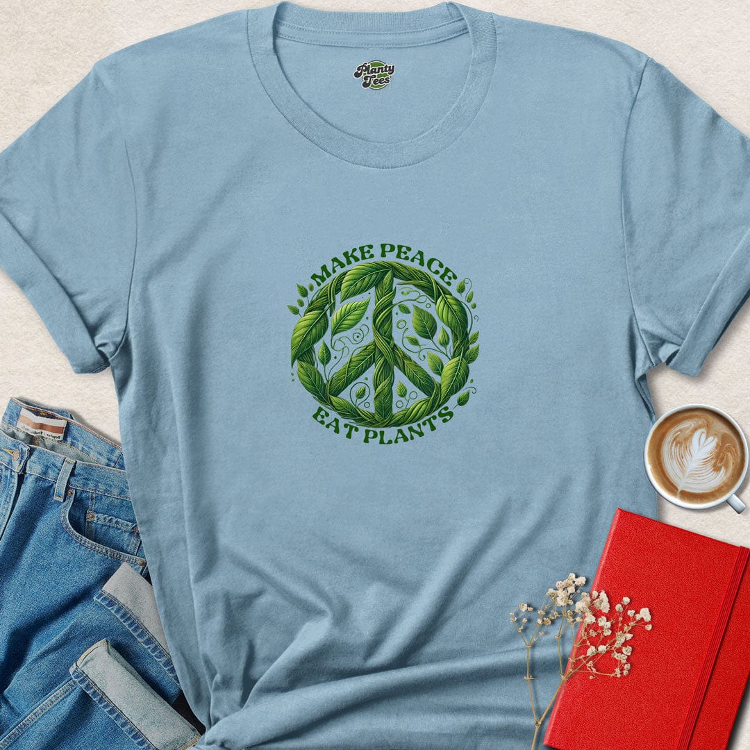 Make Peace Eat Plants T-Shirt