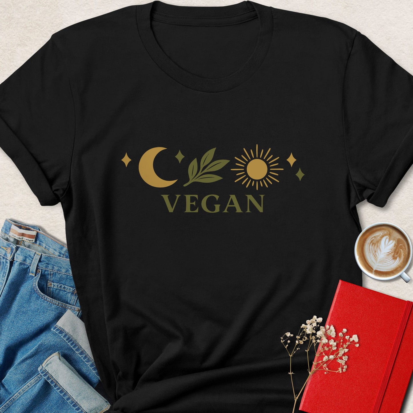 Minimalist Vegan Shirt | Eco Friendly Plant Based Apparel