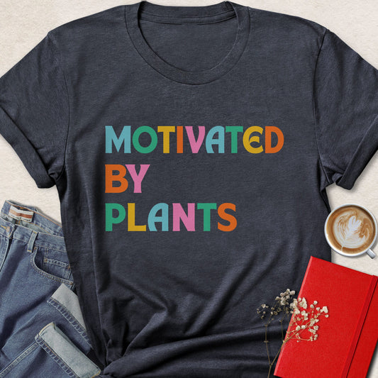 Motivated By Plants Vegan T-Shirt