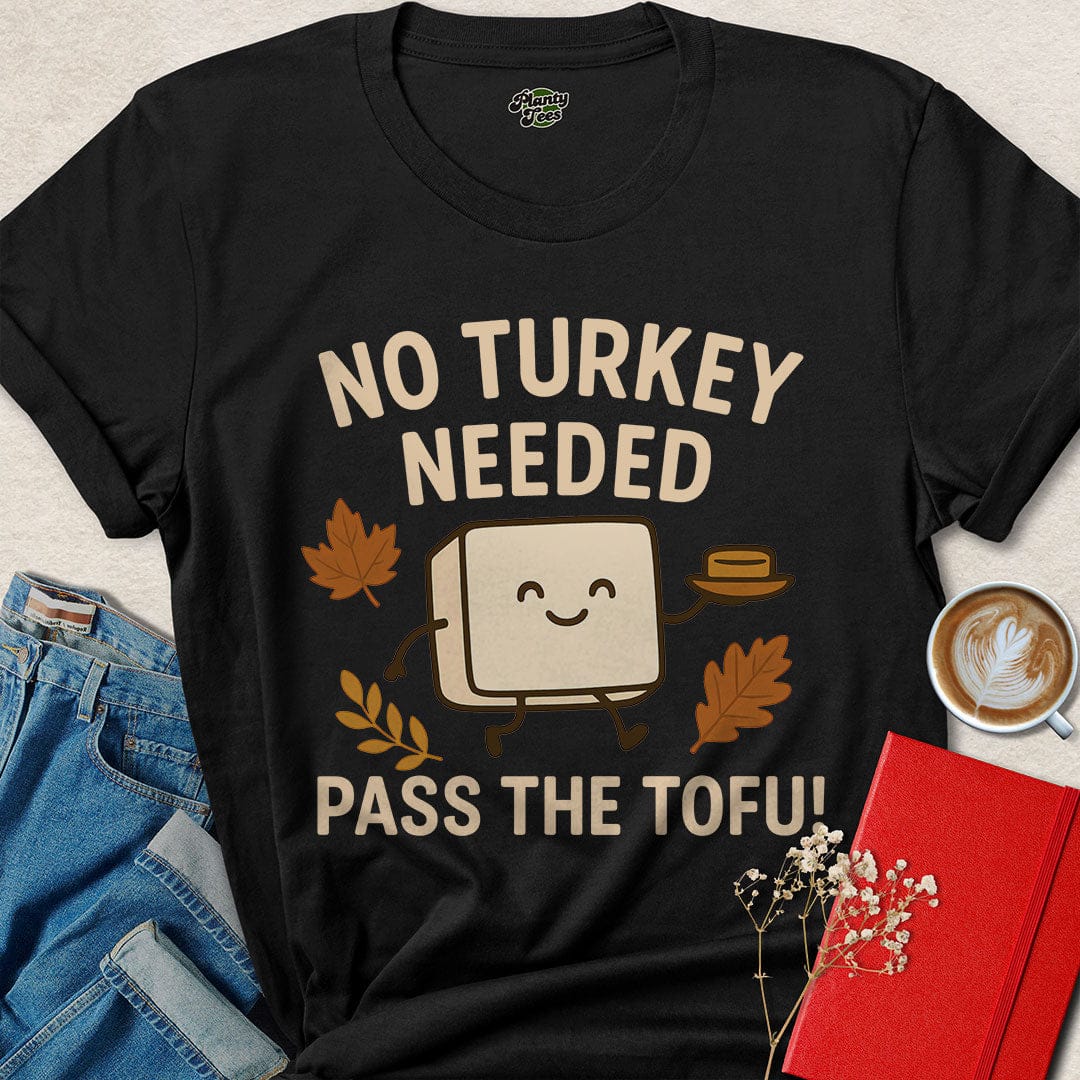 Funny Vegan Thanksgiving Shirt – Pass the Tofu with Style