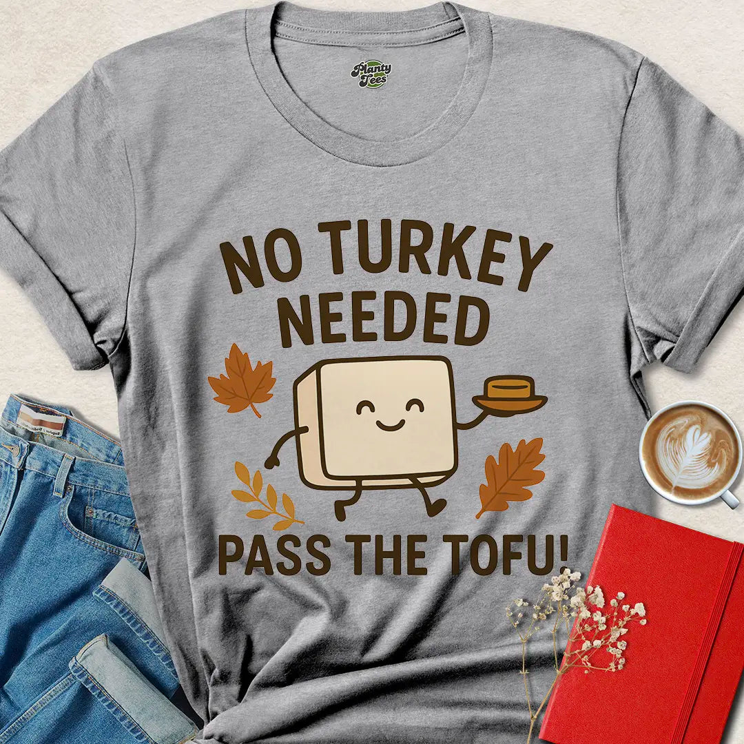 Funny Vegan Thanksgiving Shirt – Pass the Tofu with Style