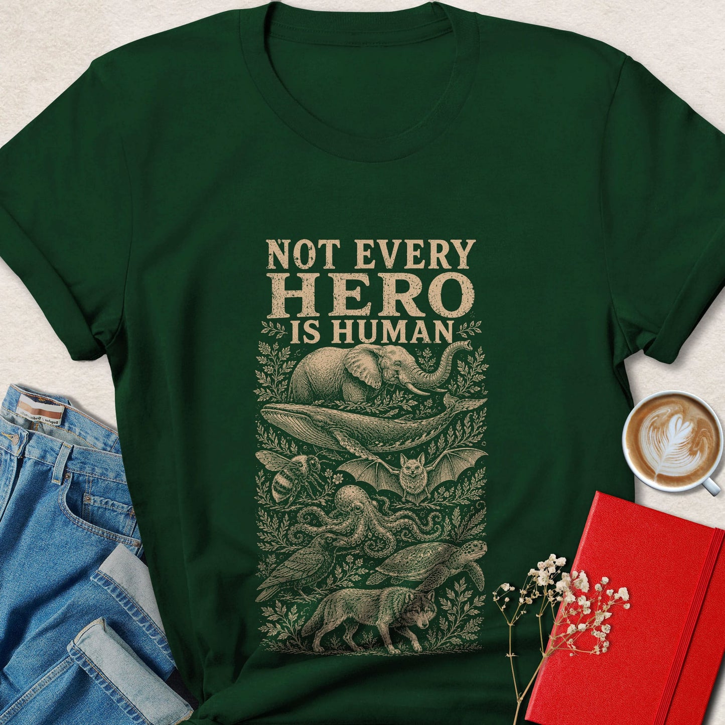 Not Every Hero Is Human T-Shirt