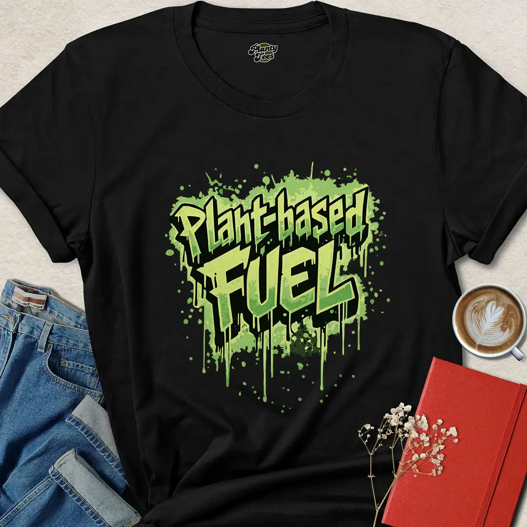 Plant-Based Fuel Shirt – Bold Vegan Energy Tee for Active Lifestyles