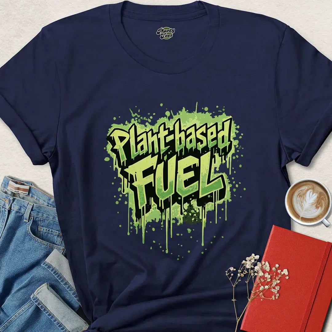 Plant-Based Fuel Shirt – Bold Vegan Energy Tee for Active Lifestyles