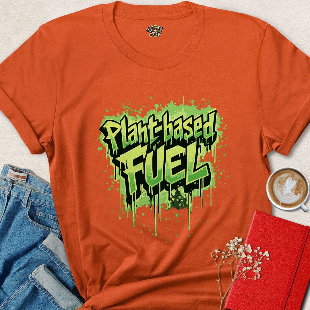 Plant-Based Fuel Shirt – Bold Vegan Energy Tee for Active Lifestyles