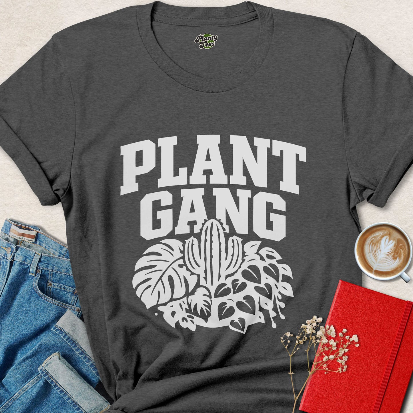 Plant Gang Vegan Shirt for Plant Based Lifestyle Lovers