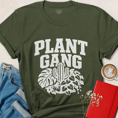 Plant Gang Vegan Shirt for Plant Based Lifestyle Lovers