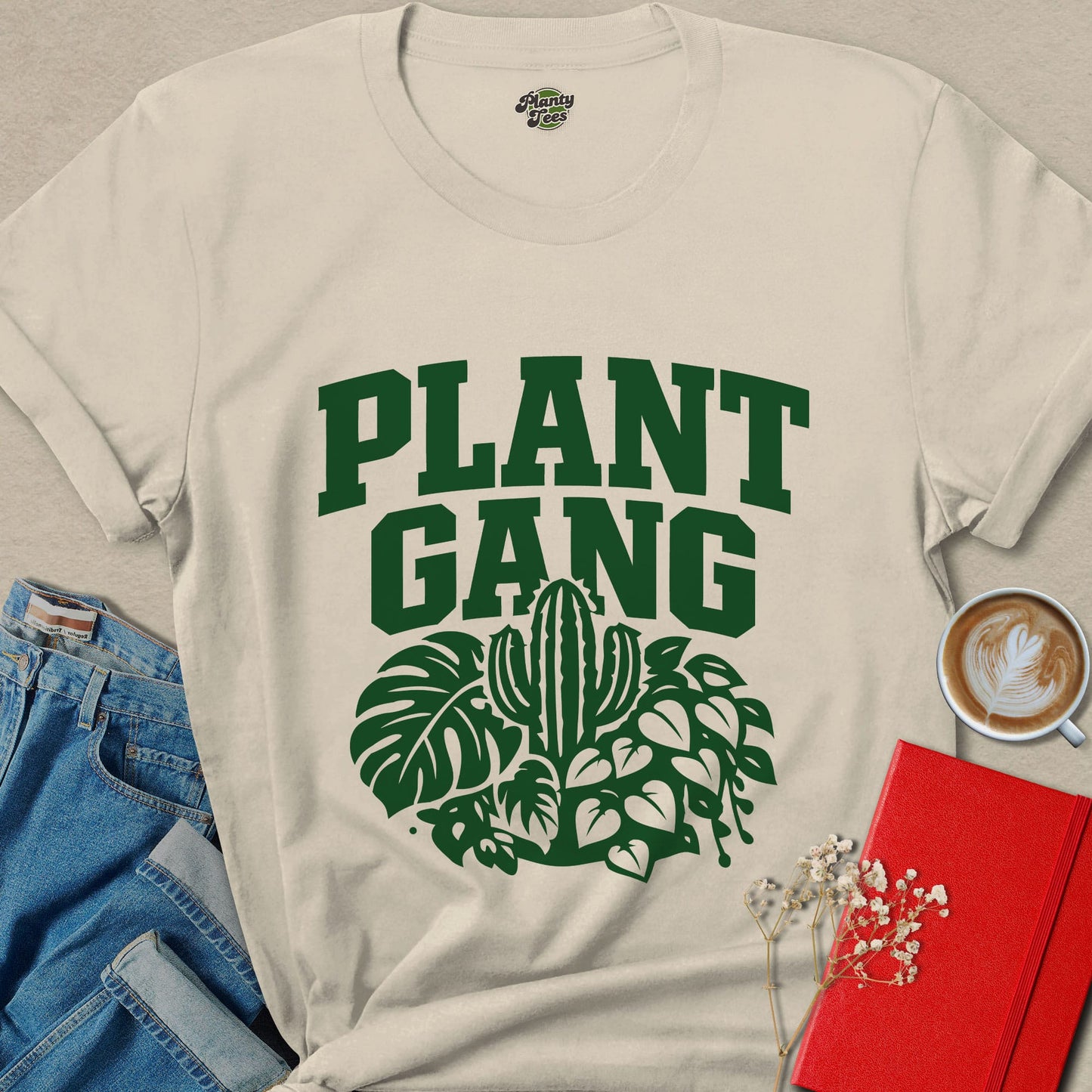 Plant Gang Vegan Shirt for Plant Based Lifestyle Lovers