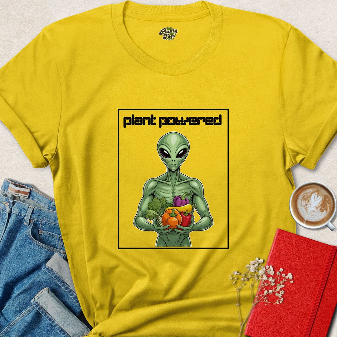 Plant Powered Alien T-Shirt