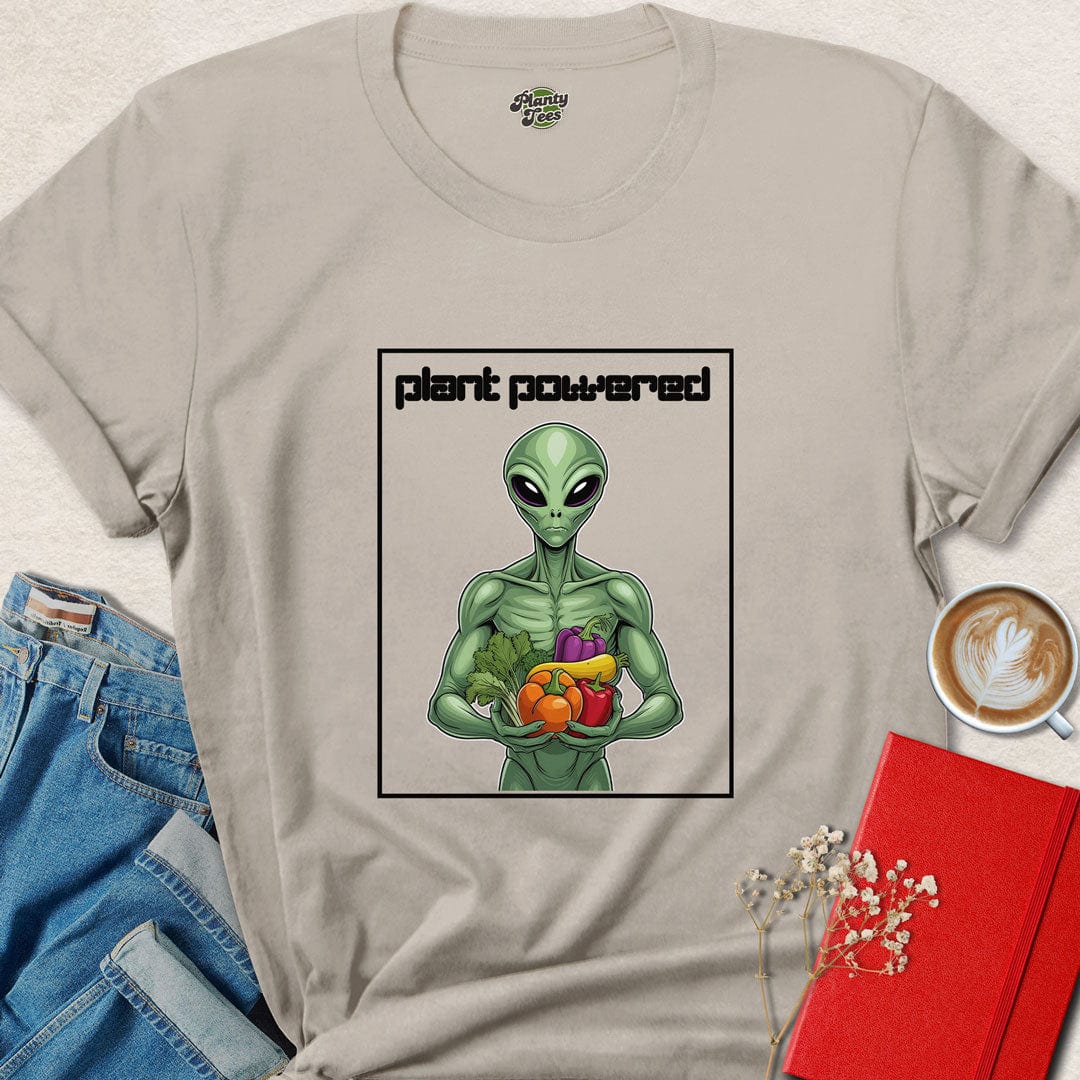 Plant Powered Alien T-Shirt