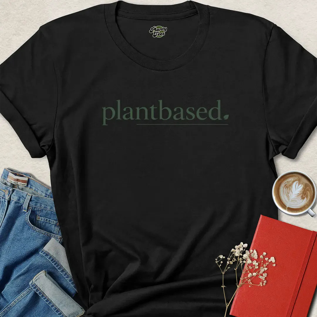 Plantbased Minimalist Vegan T Shirt