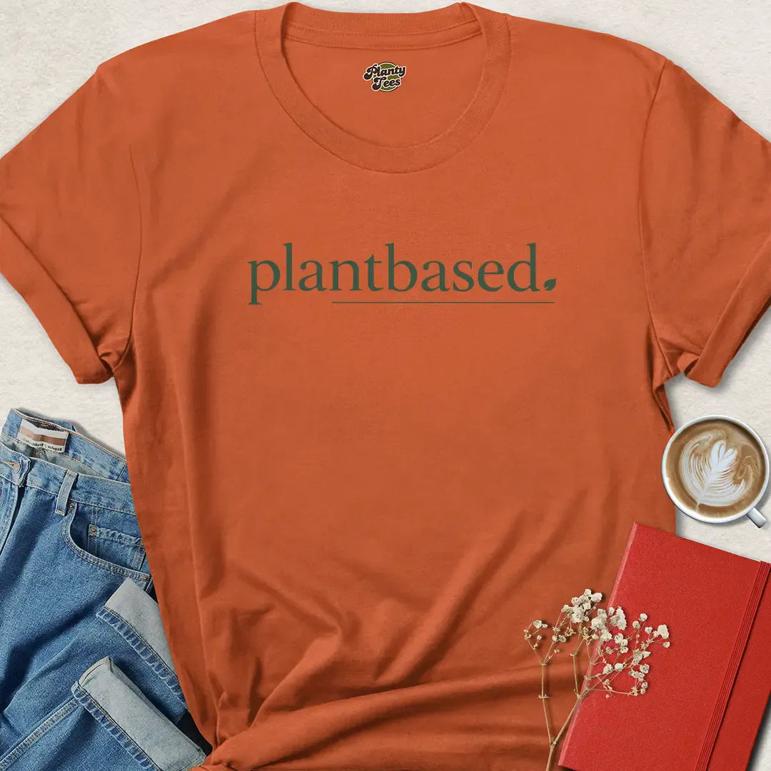 Plantbased Minimalist Vegan T Shirt