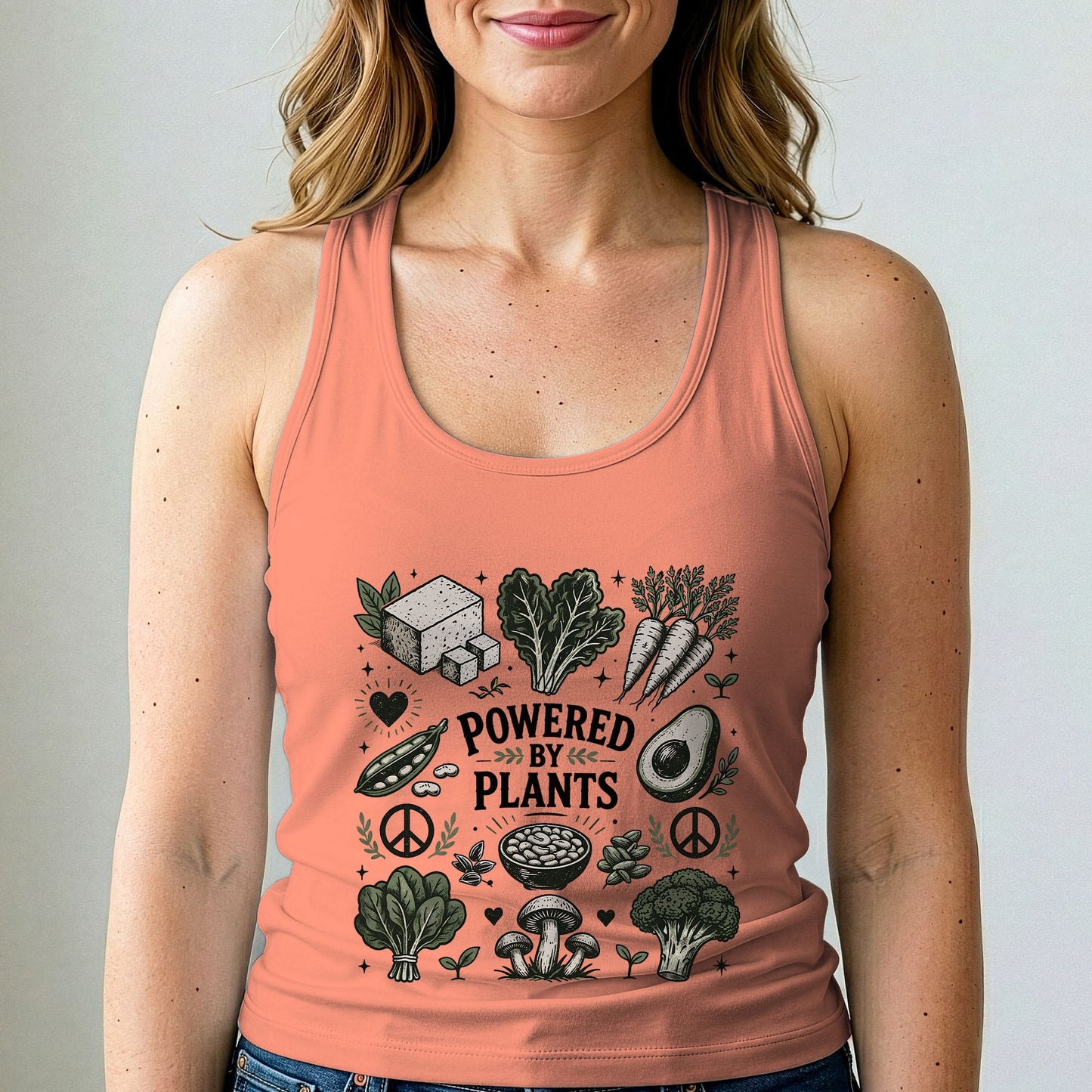 Powered By Plants #3 Vegan Tank Top