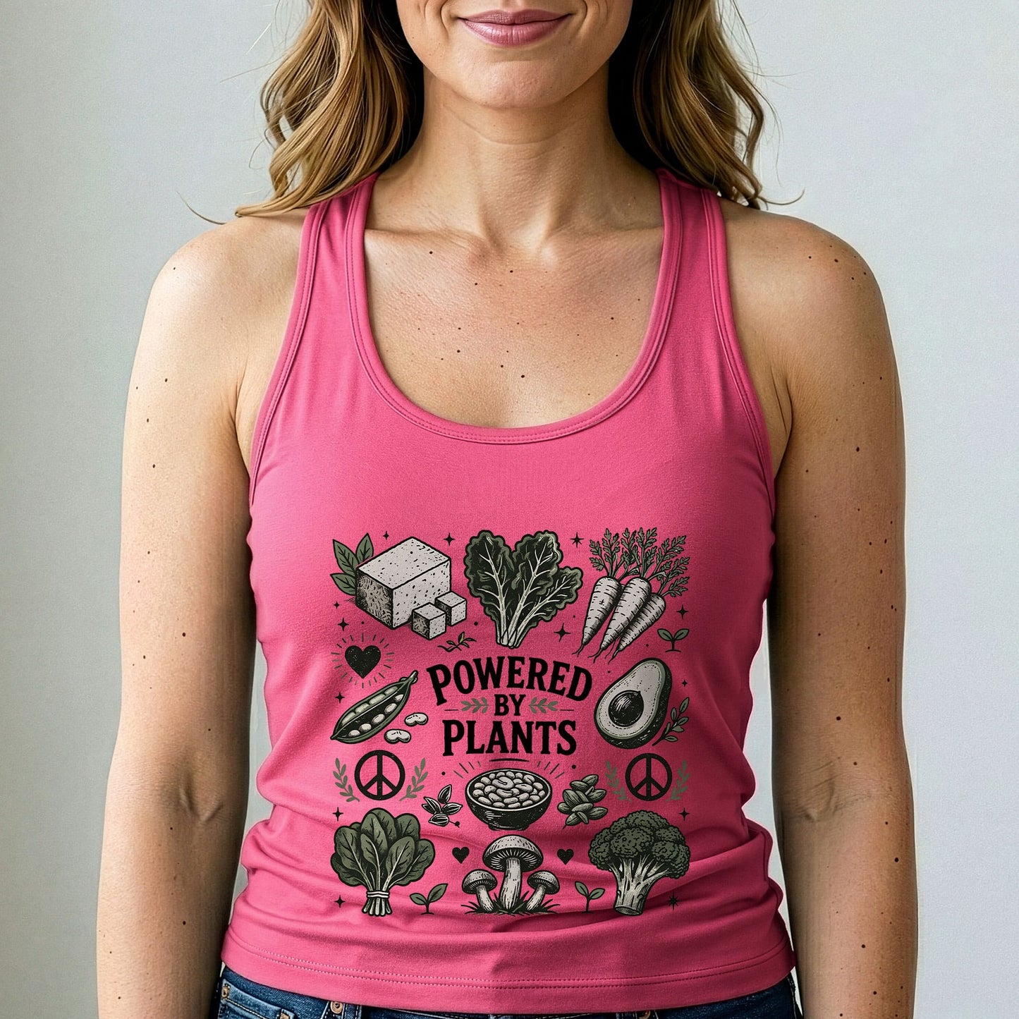 Powered By Plants #3 Vegan Tank Top